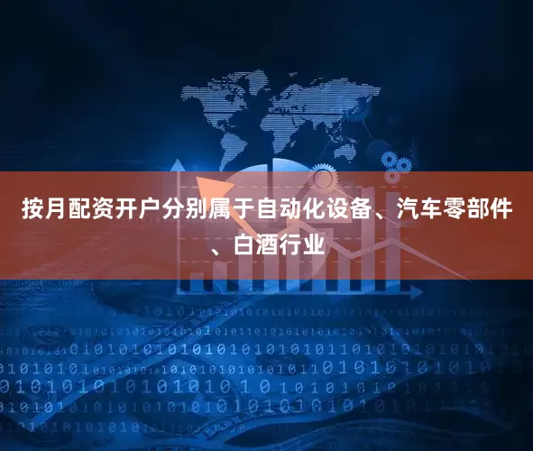 按月配资开户分别属于自动化设备、汽车零部件、白酒行业